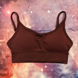 ❤️ Burgundy Maroon Zenana Sports Bra Size XS